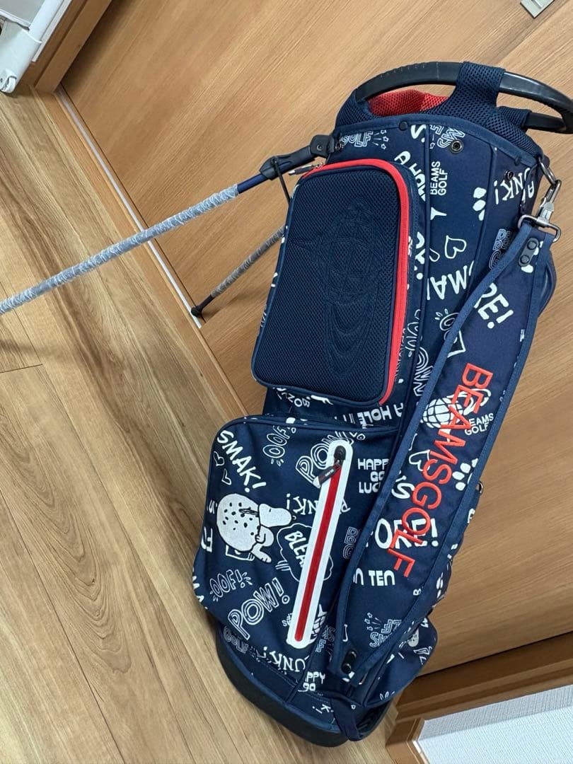 BEAMS GOLF✖️スヌーピー　キャディバック