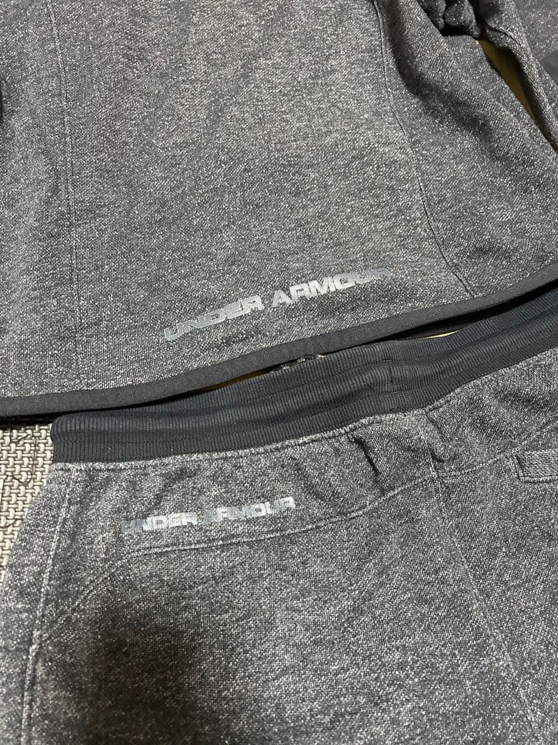 UNDER ARMOUR ジャージ上下セット グレー Mサイズ