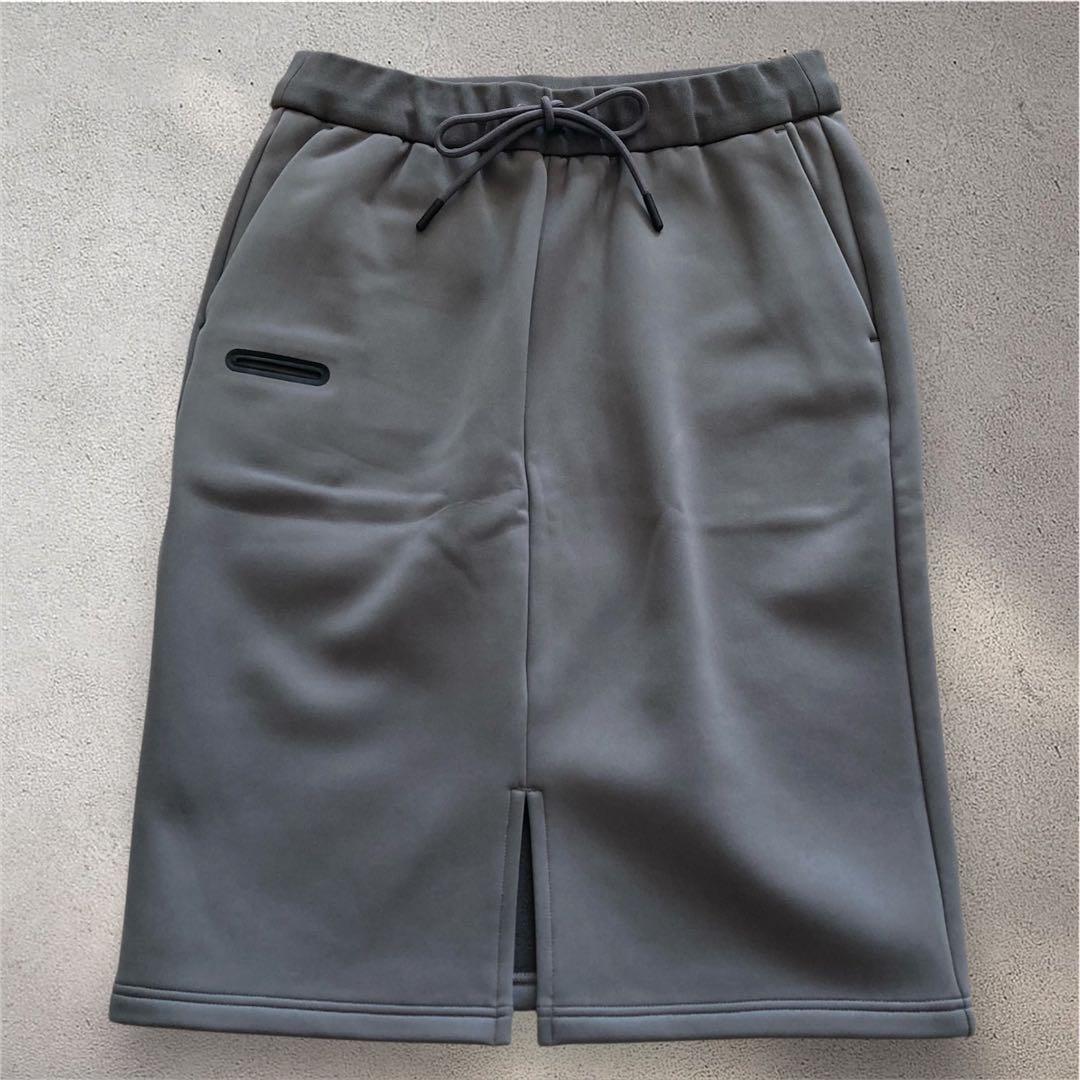 【新品】BEAMS GOLF 定価2.8万 裏起毛タイトスカート グレー S