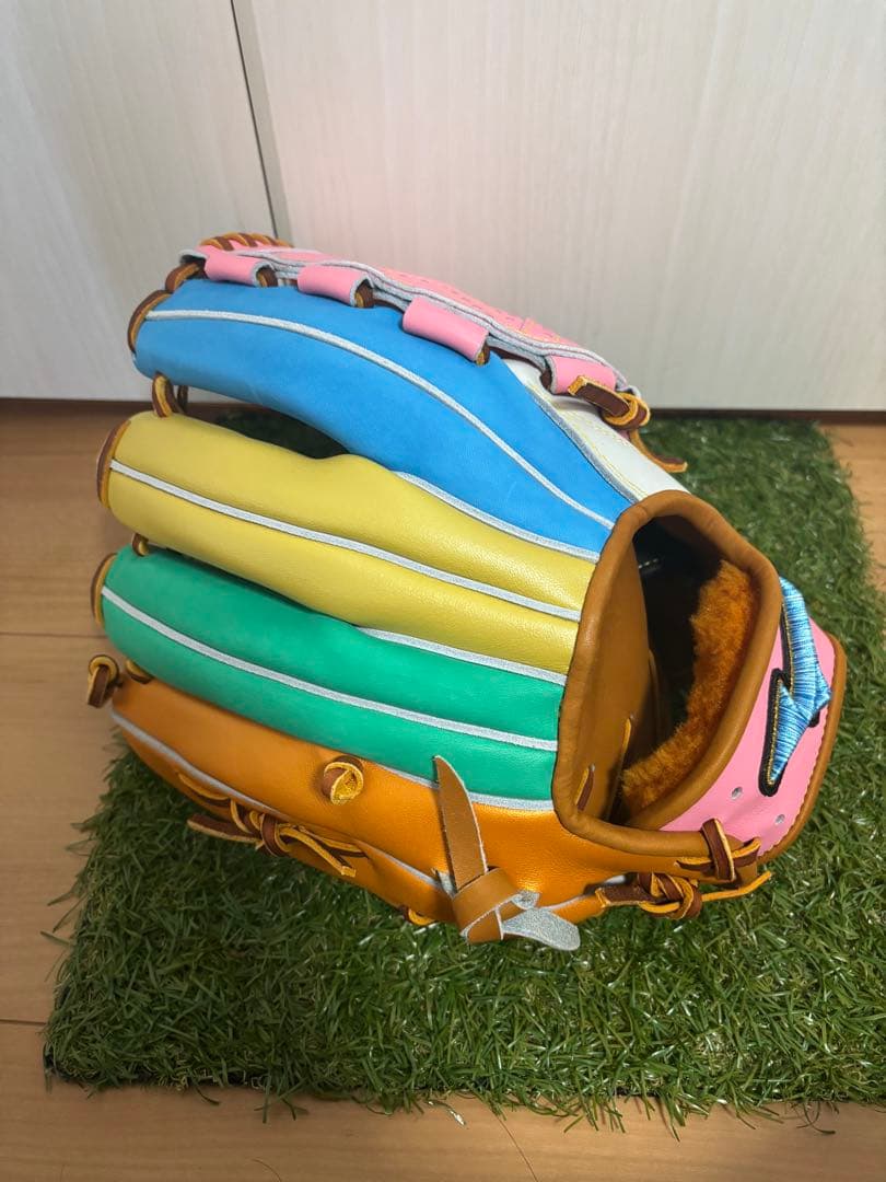 日本製　波賀ジャパン　今永モデル　ミズノプロ ダイバーシティブルー　投手