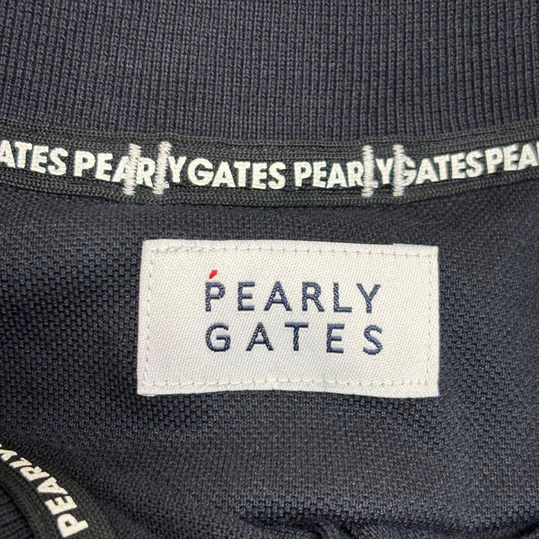 ★美品★ PEARLY GATES ゴルフウェア ブラック ポロシャツ 日本製