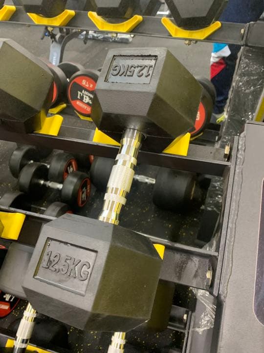 ヘックス  ダンベル　17.5kg ２個