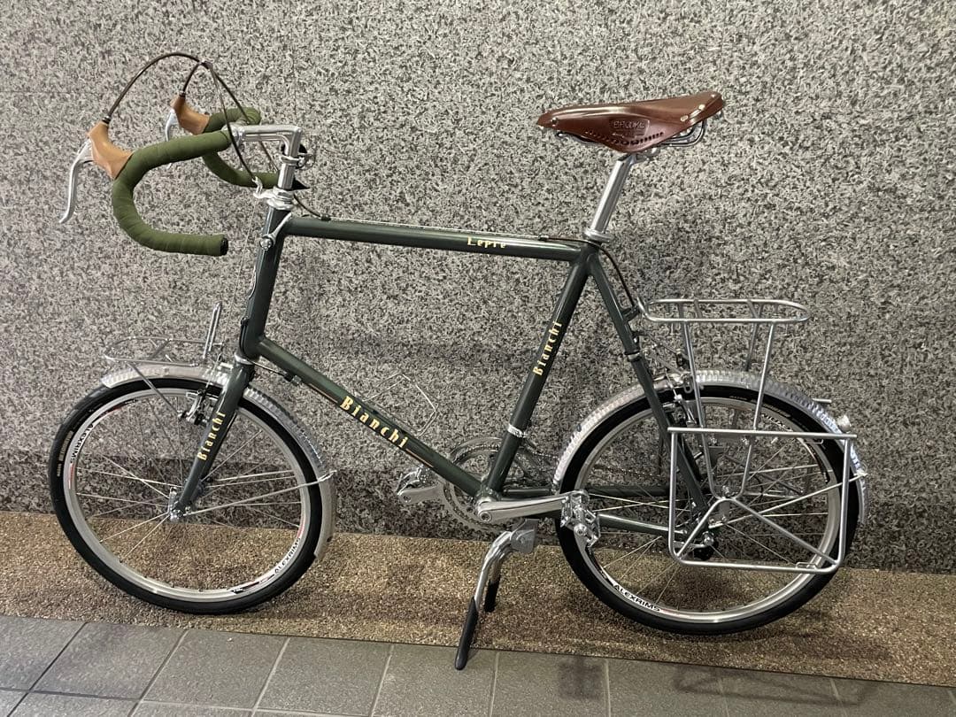 Bianchi Lepre☆ミニベロ☆ランドナー☆フルカスタム10s☆極美車