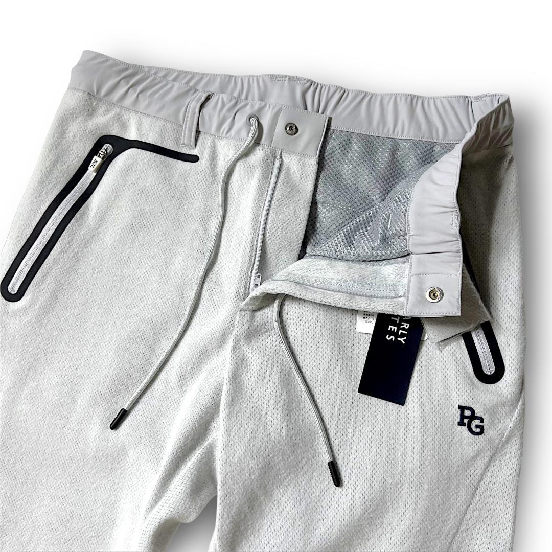 5 パーリーゲイツ メッシュインレー裏起毛パンツ 定価30,800円 下げ札無し