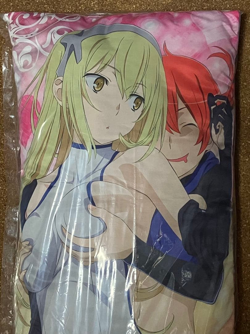 【当選品】 ダンまち　アイズ＆ロキ　クッション　みんなのくじ　ダブルゲット賞