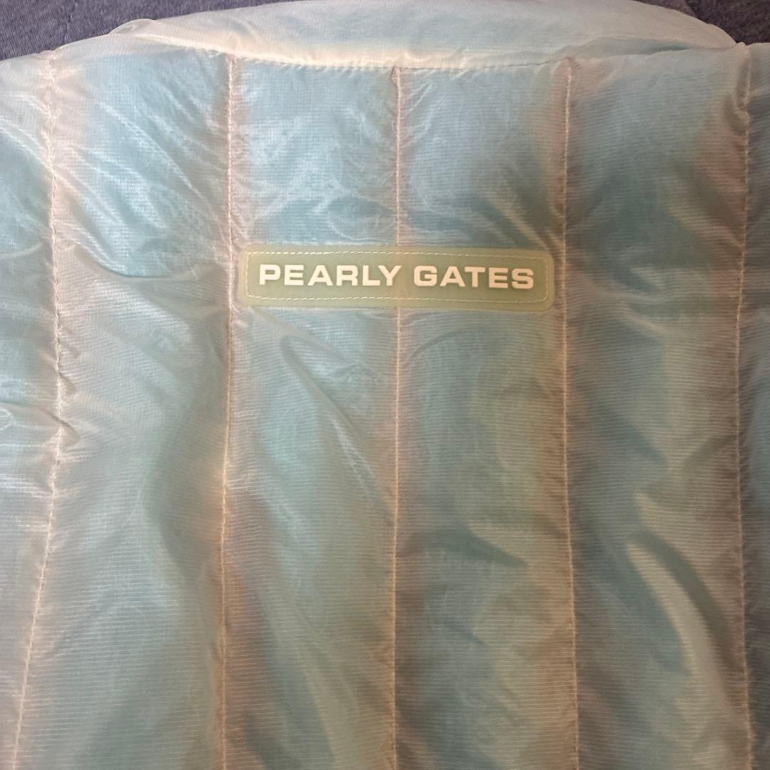 PEARLY GATES パーリーゲイツ　水色 キルティングベスト サイズ5