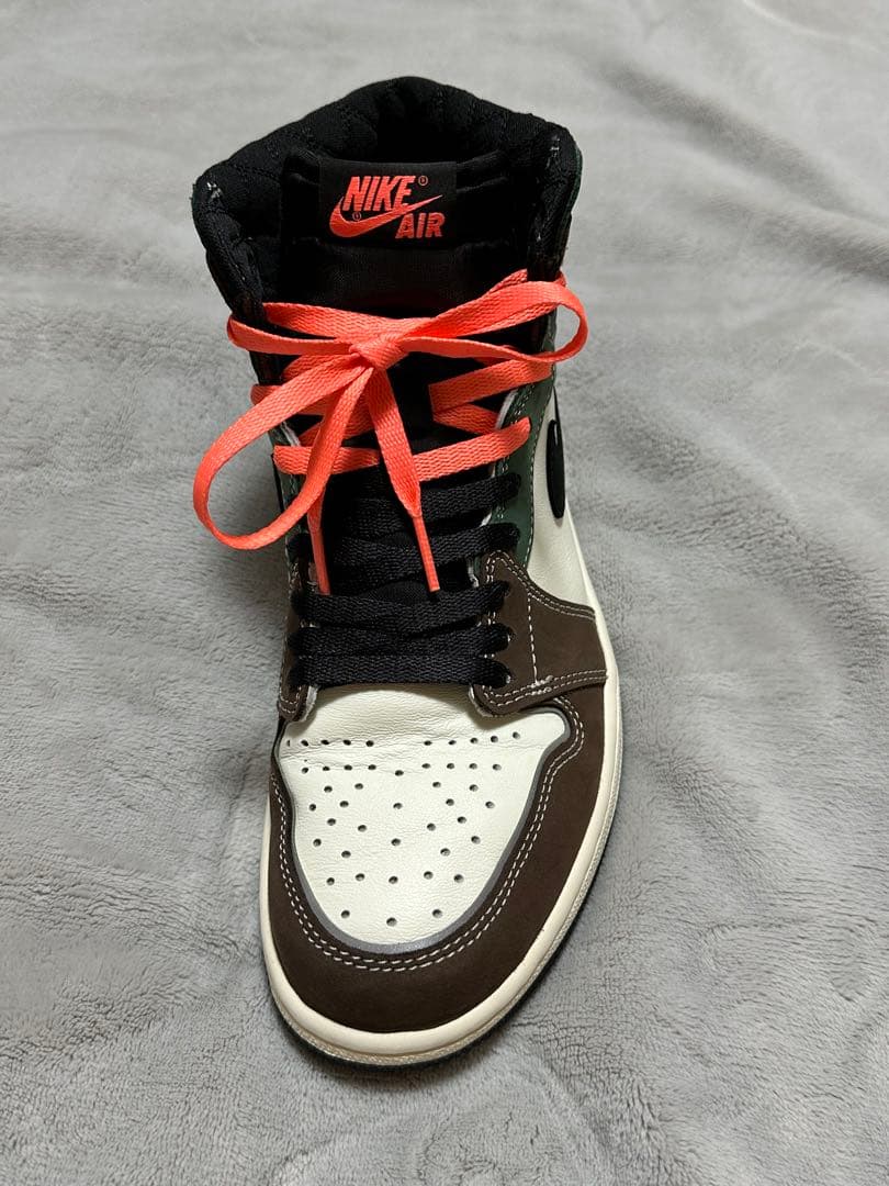 Nike Air Jordan 1 ブラウン/ホワイト/パープル26cm メンズ