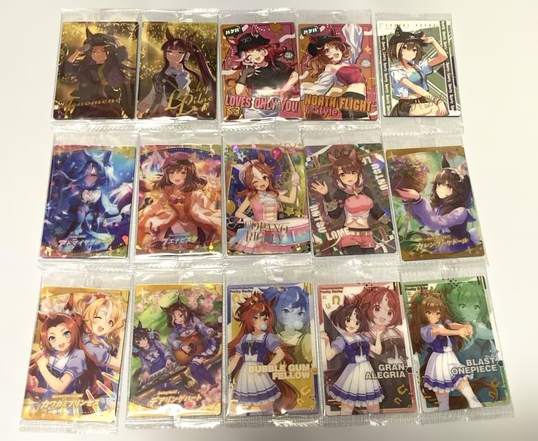 ウマ娘 ツインウエハース 第9R 未開封1Box + 15枚