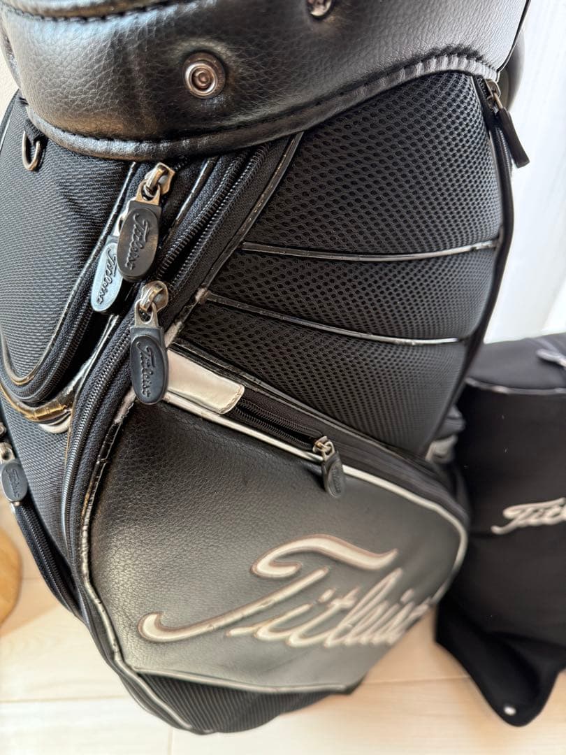 Titleist ゴルフバッグ 9型 フード・ネームプレートあり