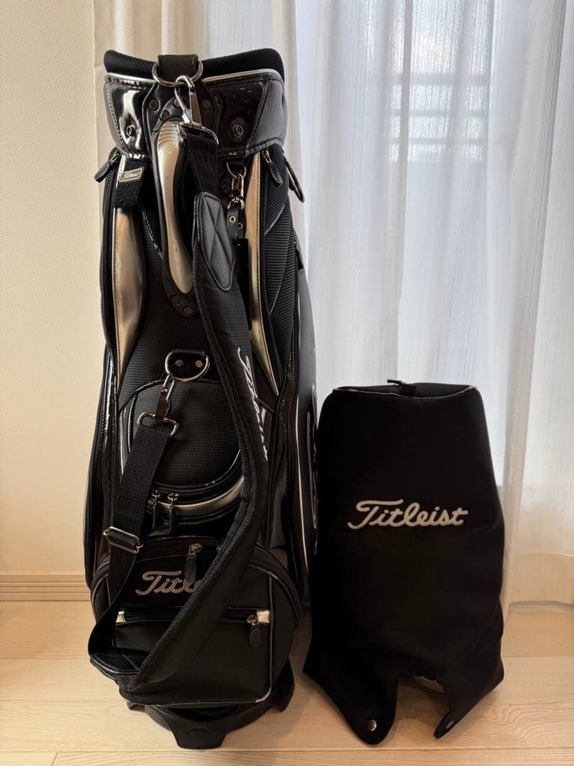 Titleist ゴルフバッグ 9型 フード・ネームプレートあり