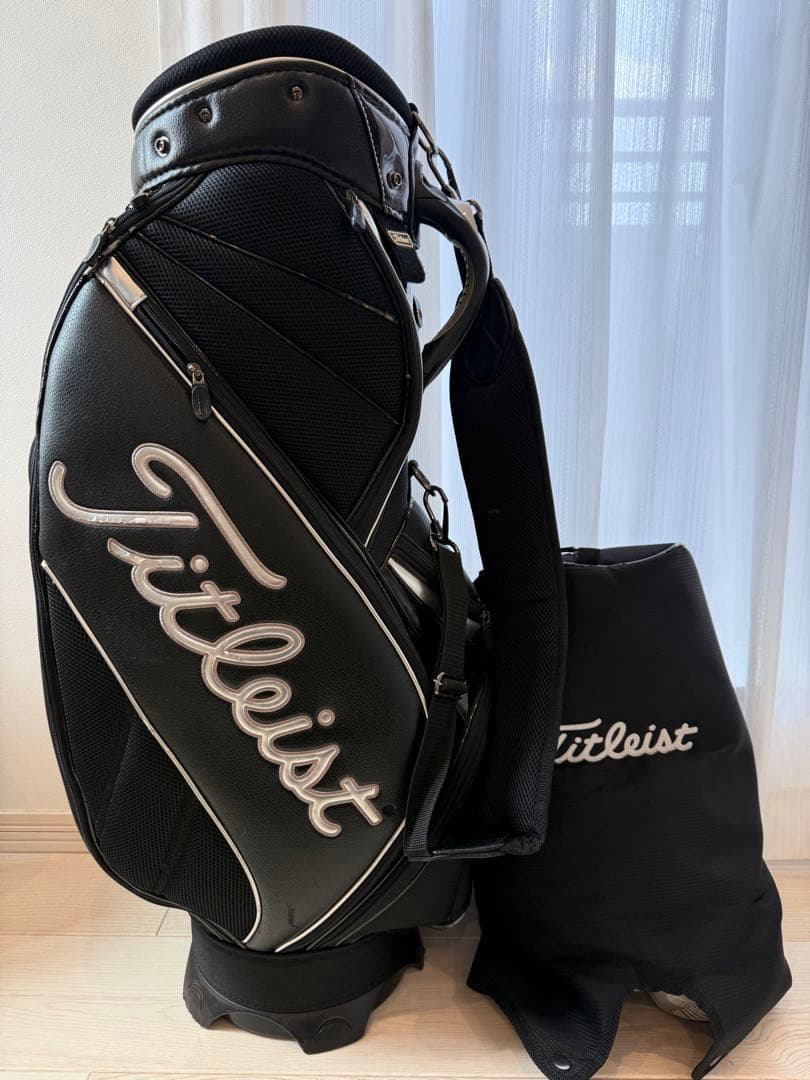 Titleist ゴルフバッグ 9型 フード・ネームプレートあり
