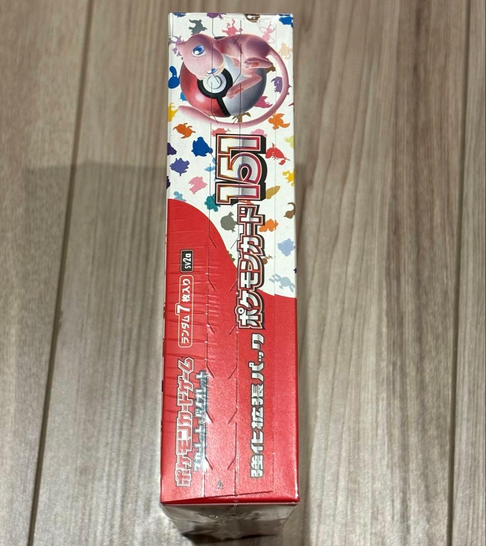 ポケモンカード151 1BOX シュリンク付き　新品　未開封