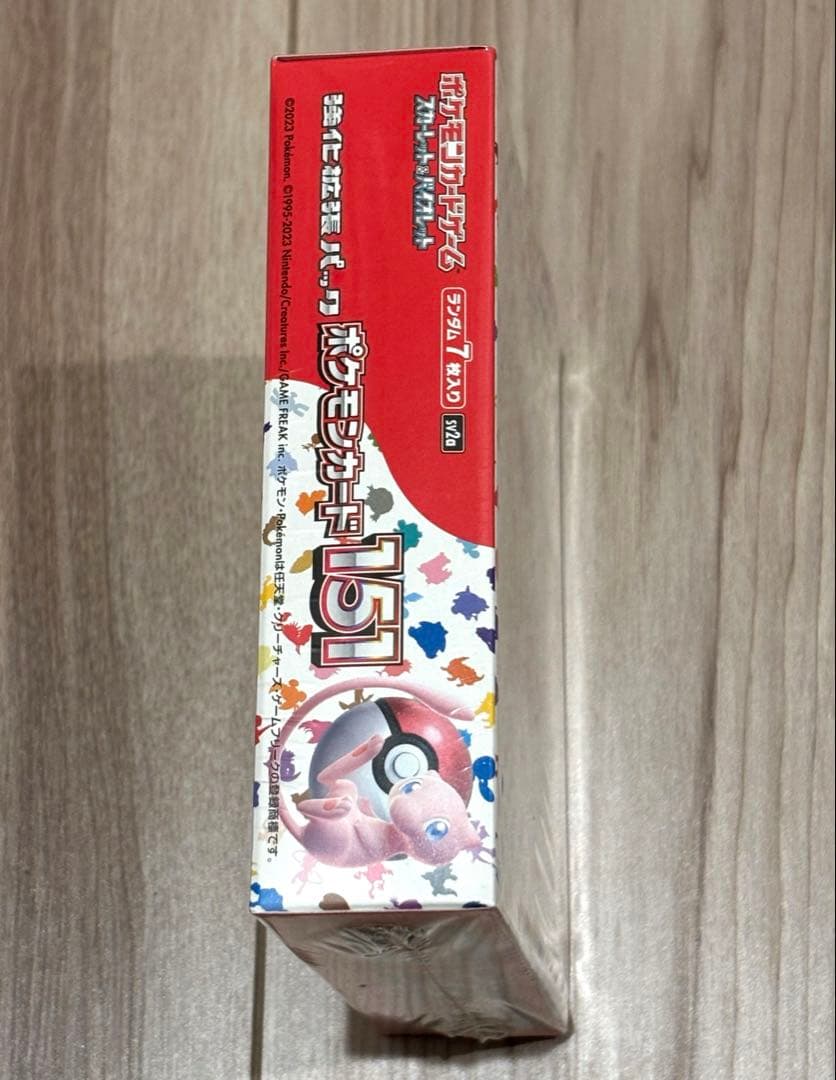 ポケモンカード151 1BOX シュリンク付き　新品　未開封