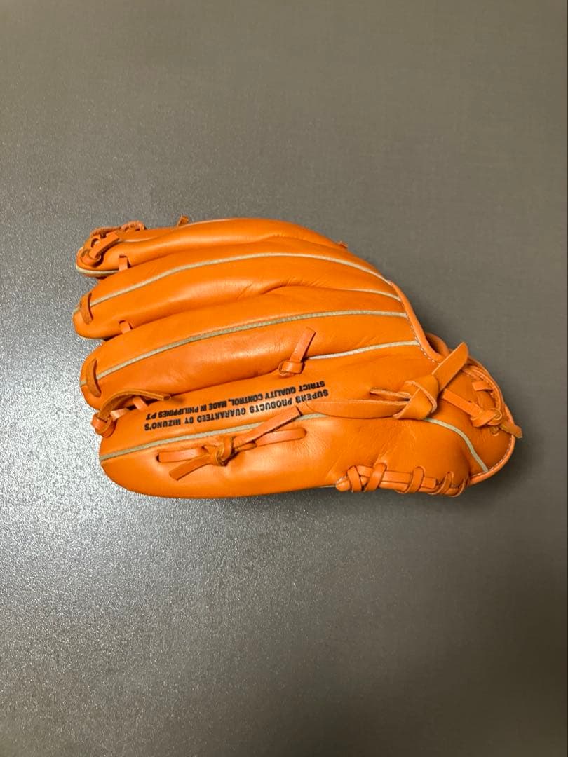 Mizuno Diamond Ability 軟式グローブ オレンジ　ジュニア用