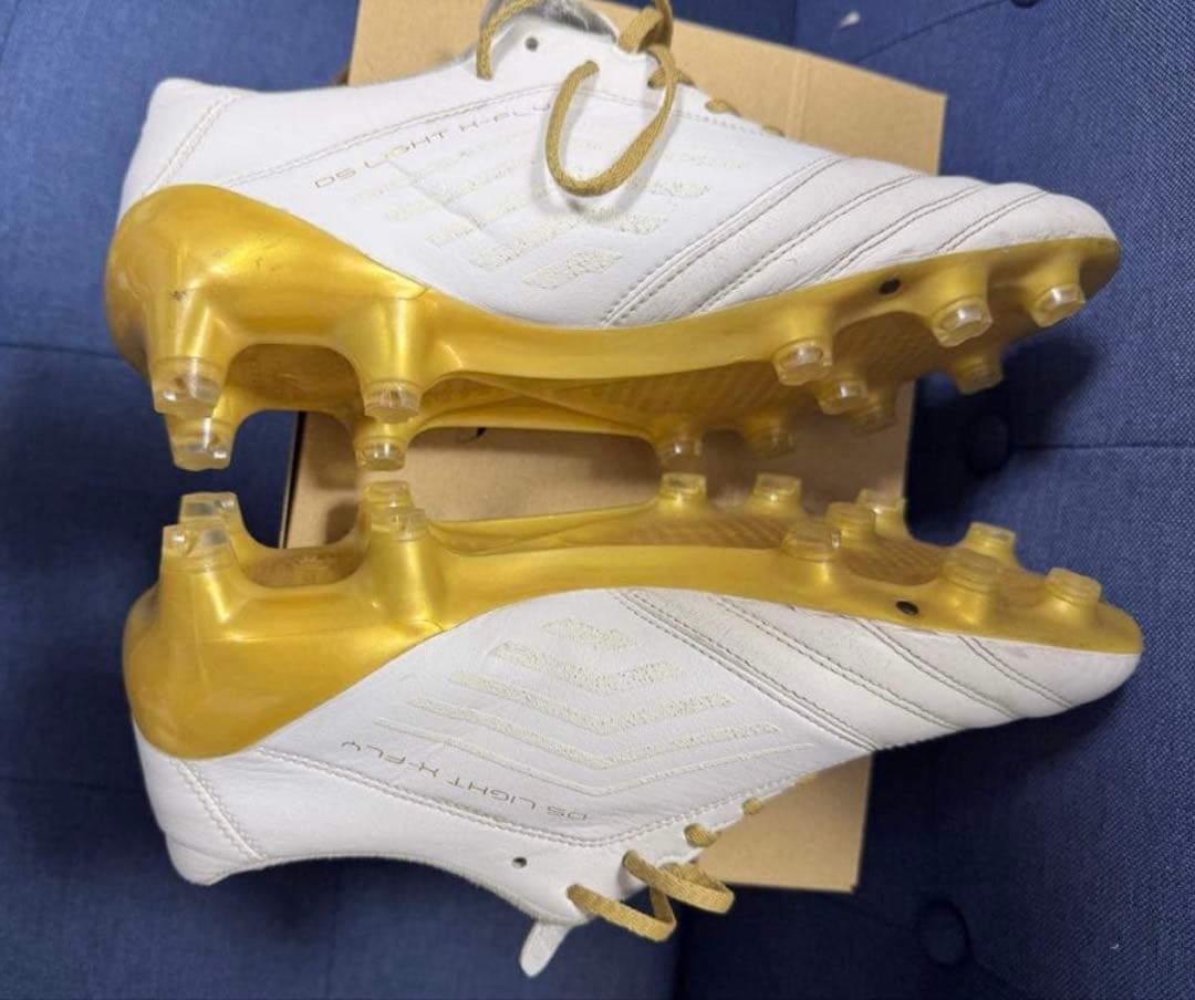 ミ*ル様 ASICS サッカースパイク　DS Light X-FLY 4ホワイト