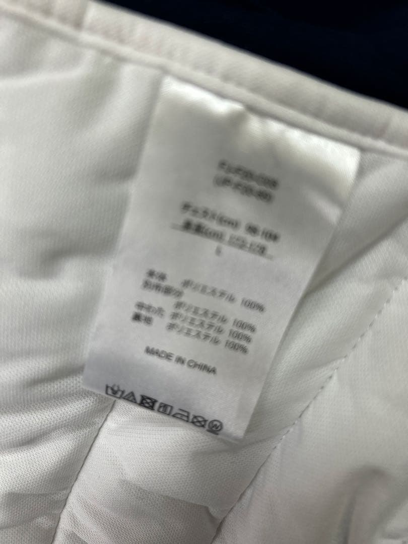 フットジョイ FootJoy ハイブリッドジャケット　ホワイト/ネイビーＬ