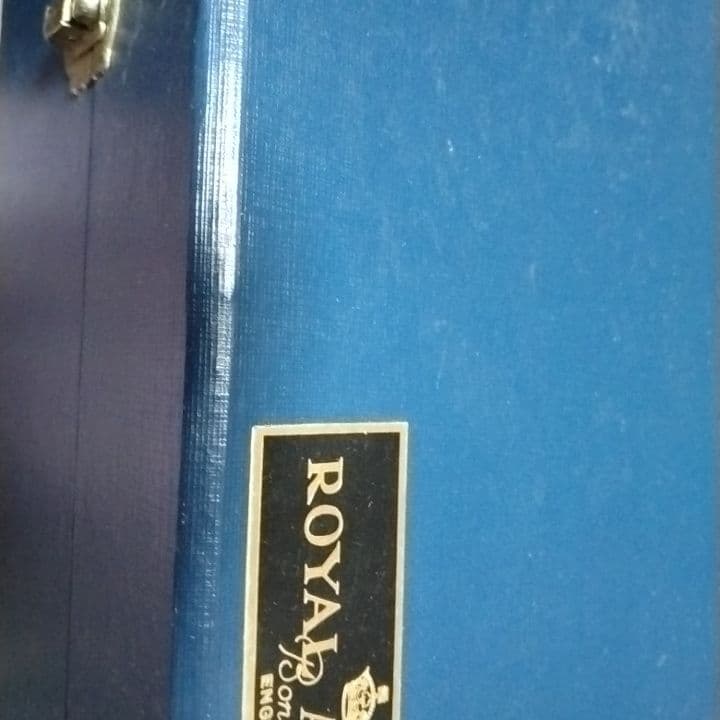   ✨英国✨２客セット✨未使用保管品✨専用BOX留め金付き