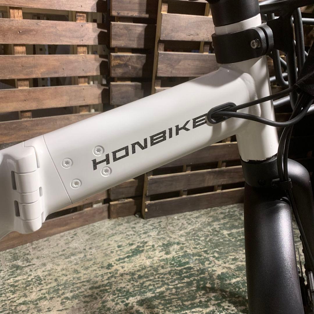 K410 HONBIKE チェーンレス電動アシスト自転車 HF01
