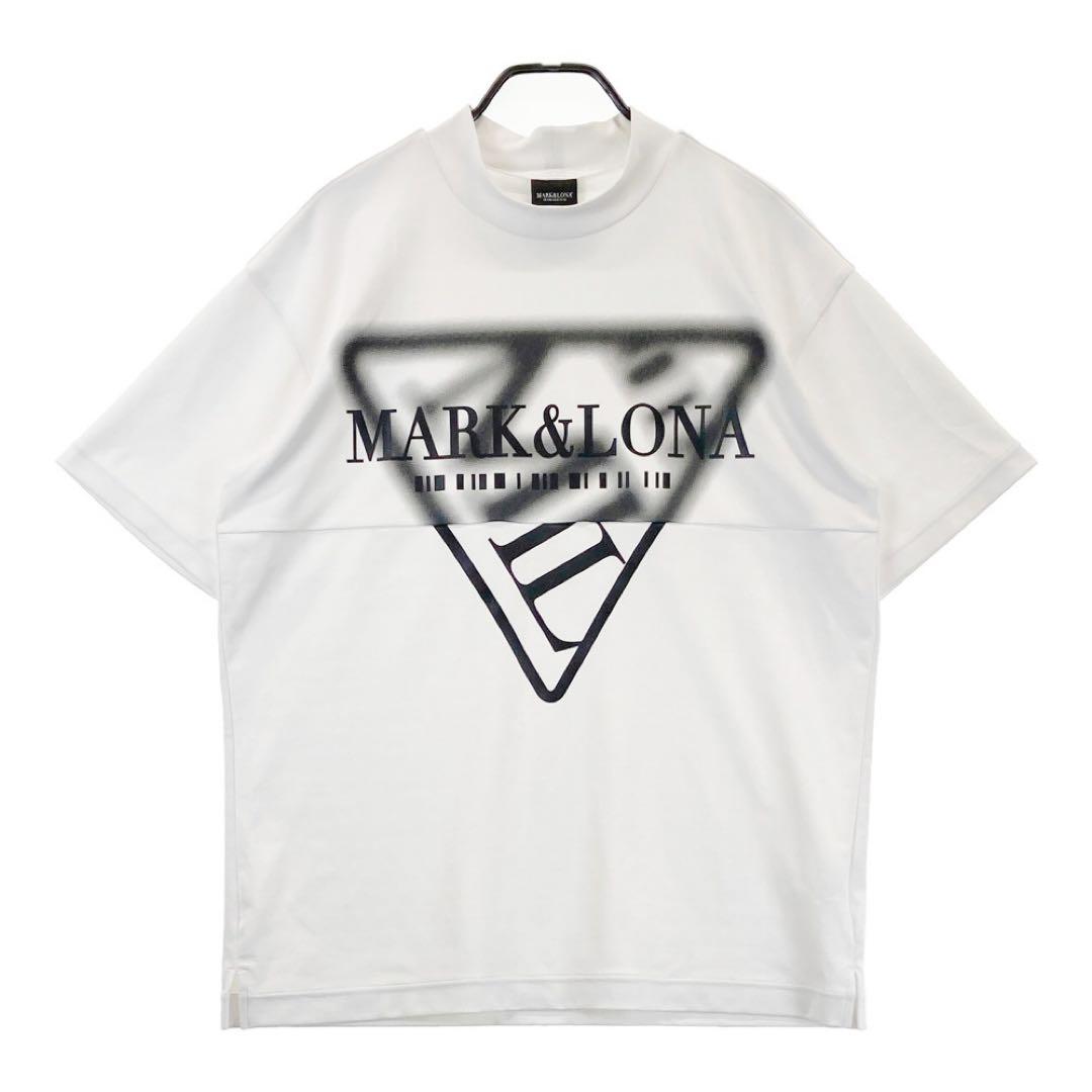 【美品】MARK&LONA モックネックシャツ code 白