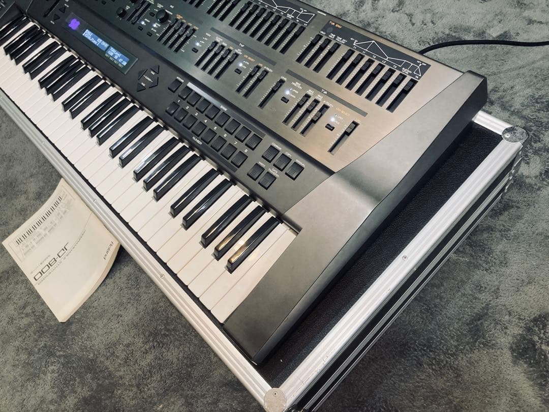 Roland シンセサイザー JD-800 メンテナンス済 ハードケース付属
