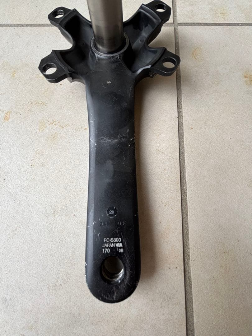 Shimano FC-5800 クランクセット 170mm