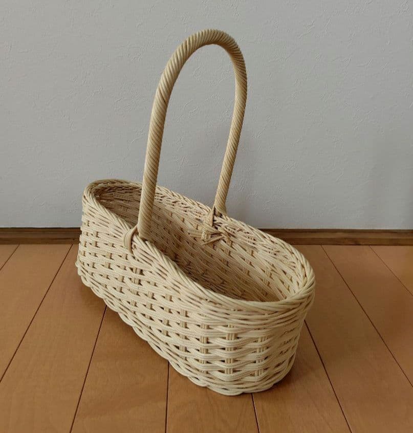 ナチュラル素材のバスケット8個セット　籠　かご　9800円→7200円