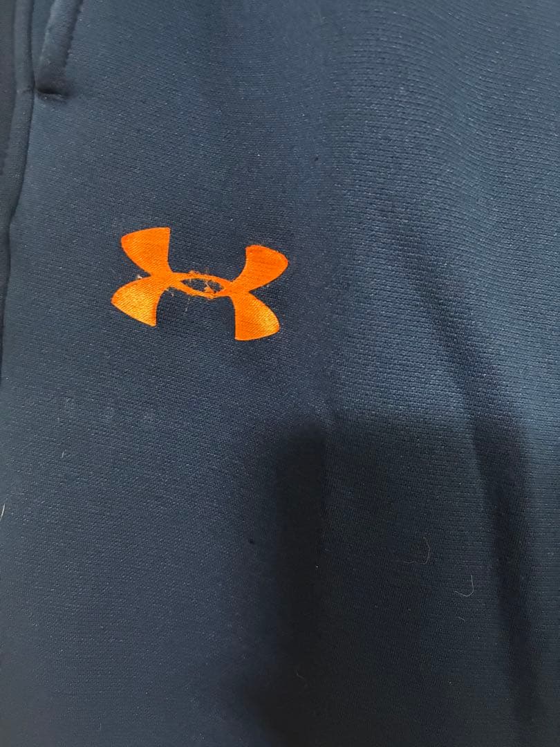 Under Armour 冬用　ウインドブレーカー　上下セット M 青　裏起毛
