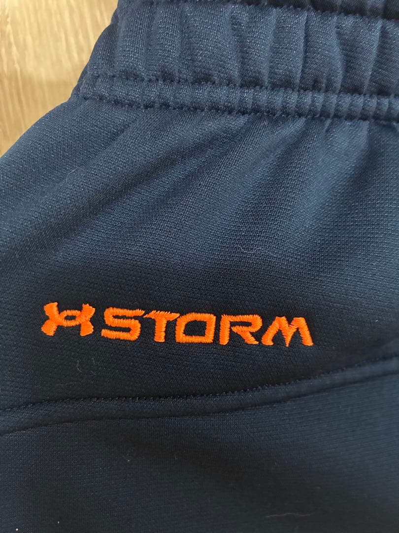 Under Armour 冬用　ウインドブレーカー　上下セット M 青　裏起毛
