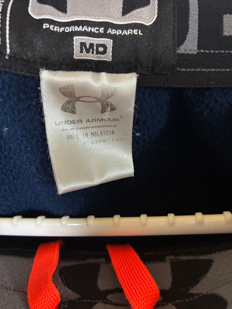 Under Armour 冬用　ウインドブレーカー　上下セット M 青　裏起毛