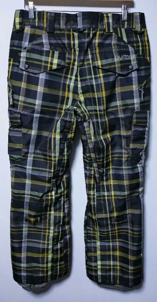 【バートン BURTON】スノーボードウェアパンツ ズボン ブラックチェック