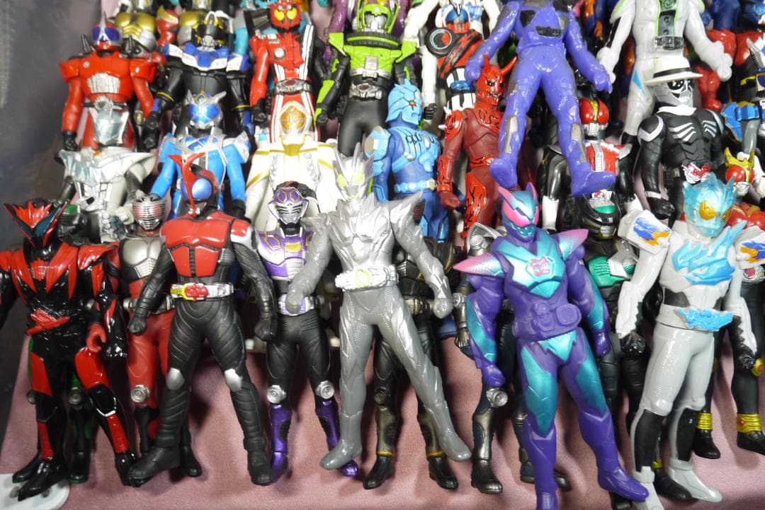 ライダーヒーローシリーズ　ビッグサイズソフビ　150体