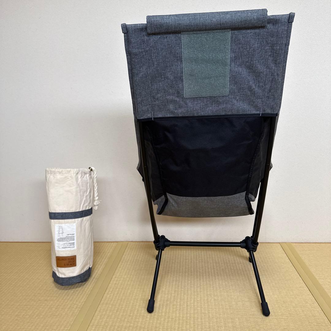 美品・屋内使用のみ　ヘリノックスチェアツーホーム