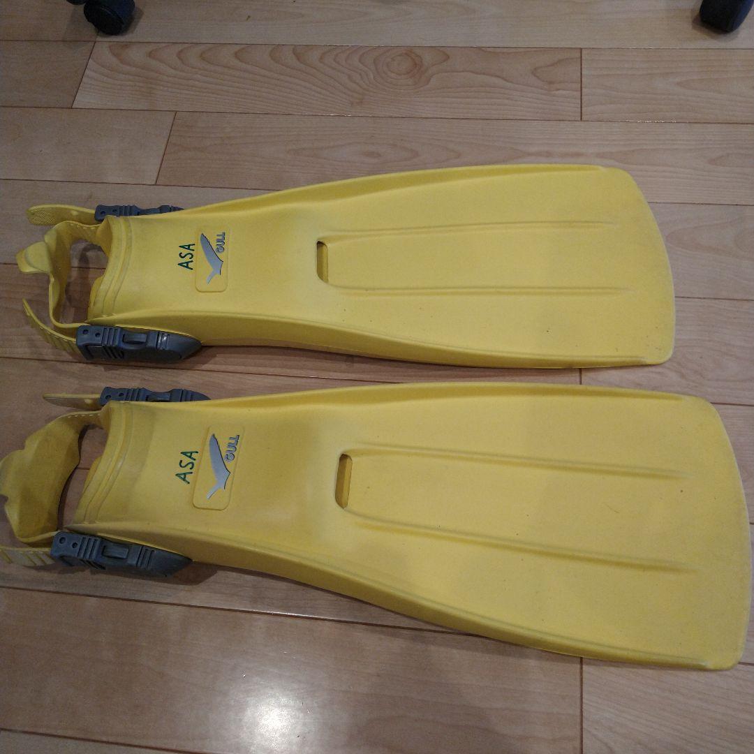 ウェットスーツとフィンセットMサイズ