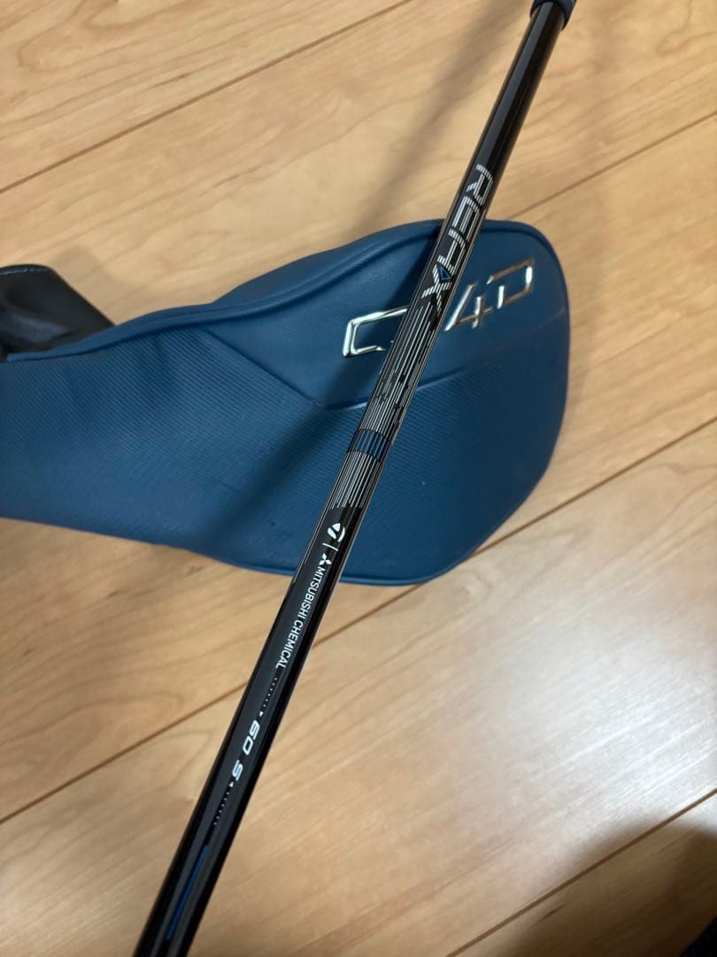 超美品★QI4D ドライバー9.0 REAXシャフトMR ハドラスコーティング付