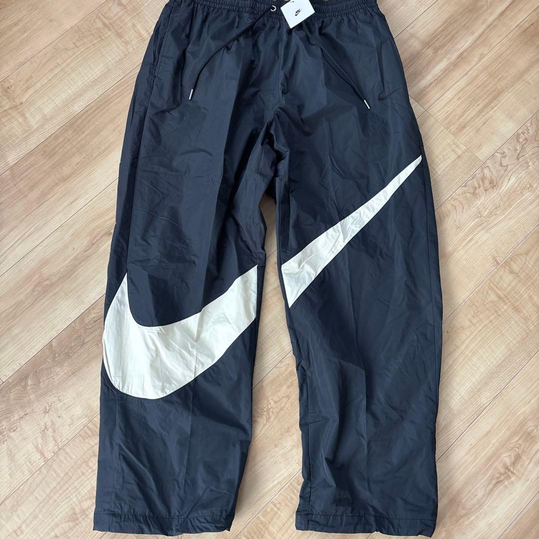 新品　ナイキ　メンズ　パンツ　ウィンドブレーカー　裏メッシュ　ブラック 2XL