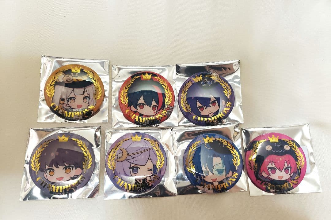 【週末値下げ中】第五人格　RC缶バッジ　チャンピオン7種セット