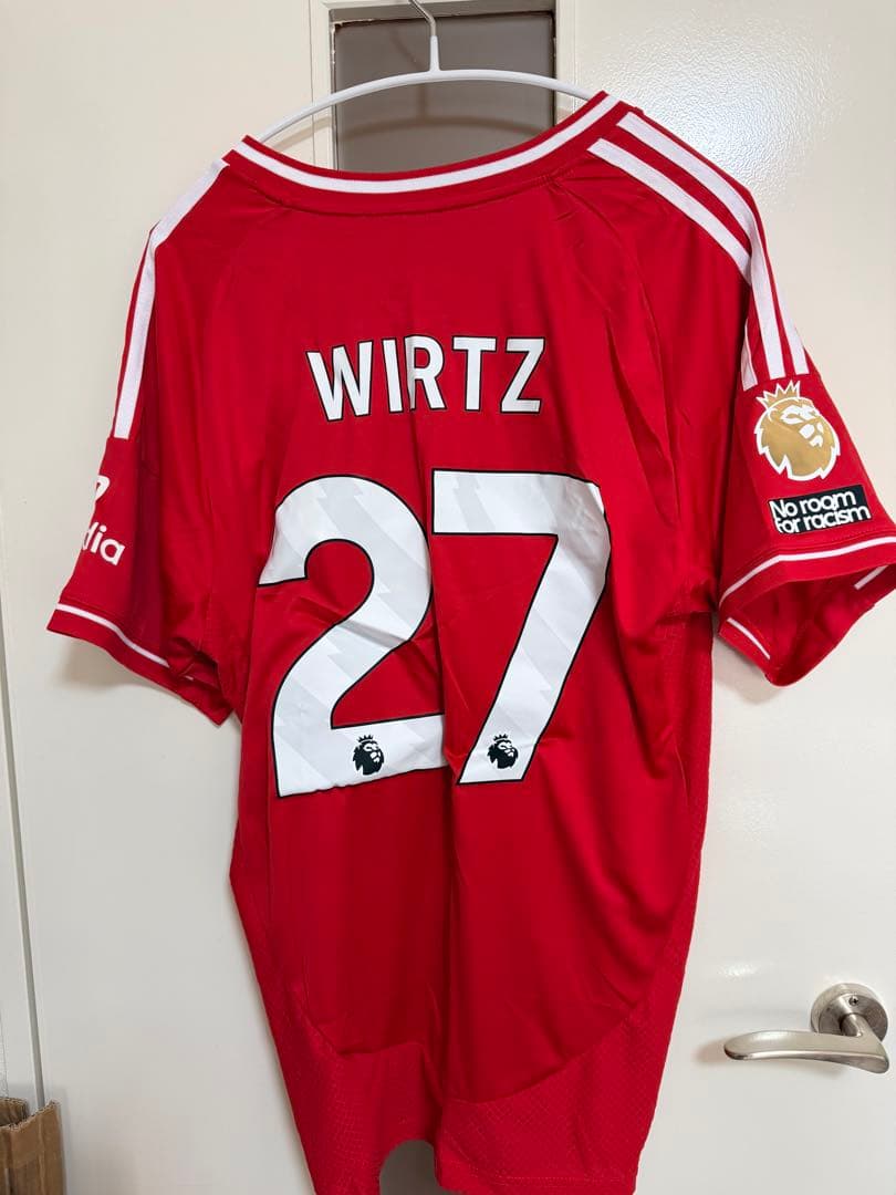 リバプールFC WIRTZ 27 レッドジャージ　ヴィルツ