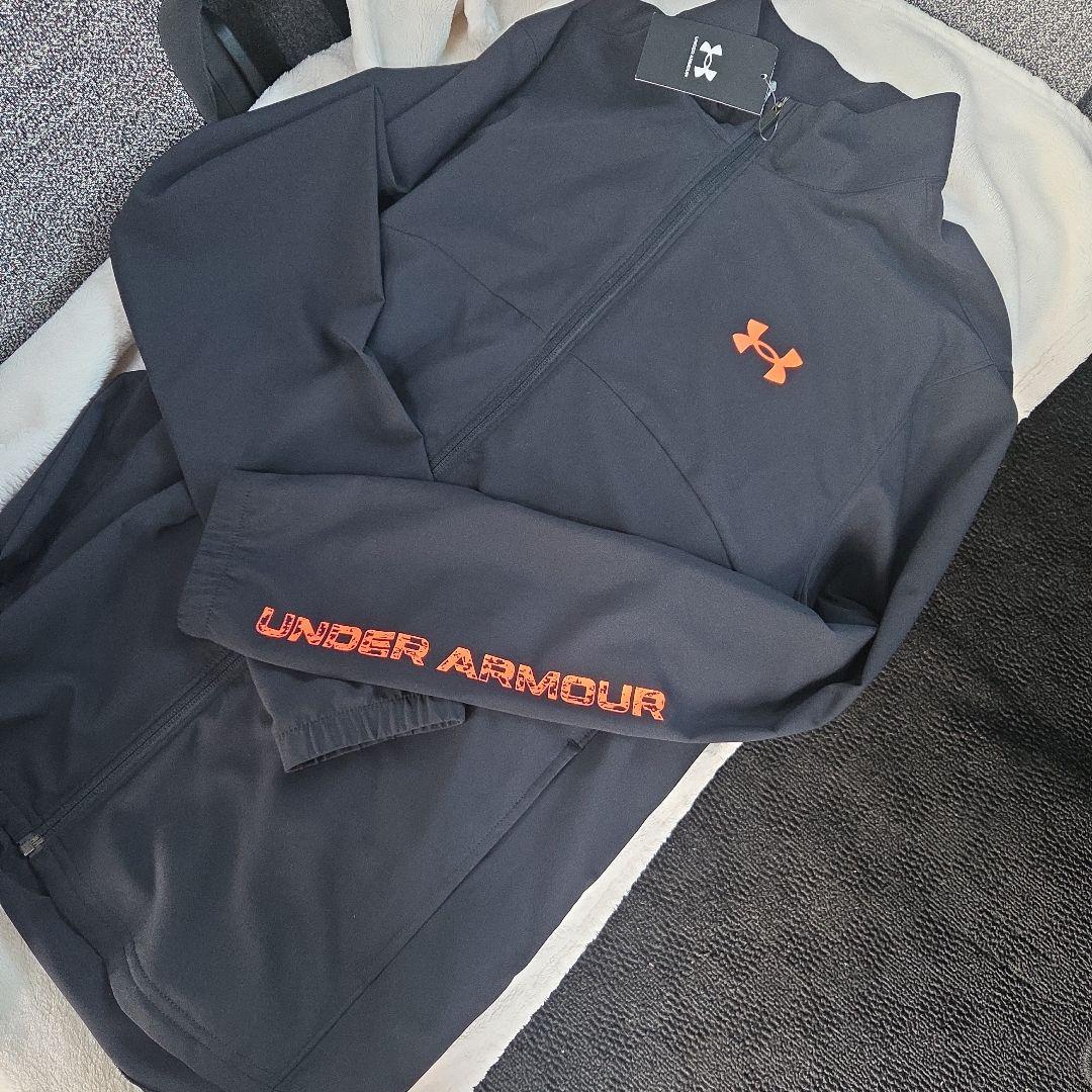 UNDER ARMOUR フルジップジャケット XL ネイビー