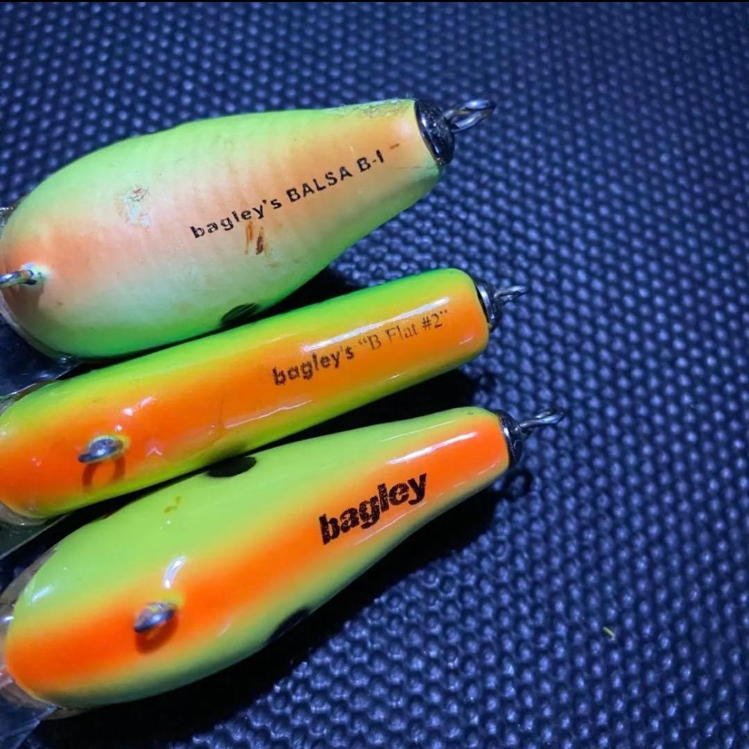 バグリー　オールドクランク　バルサb1 ツインアイ bフラット　セット