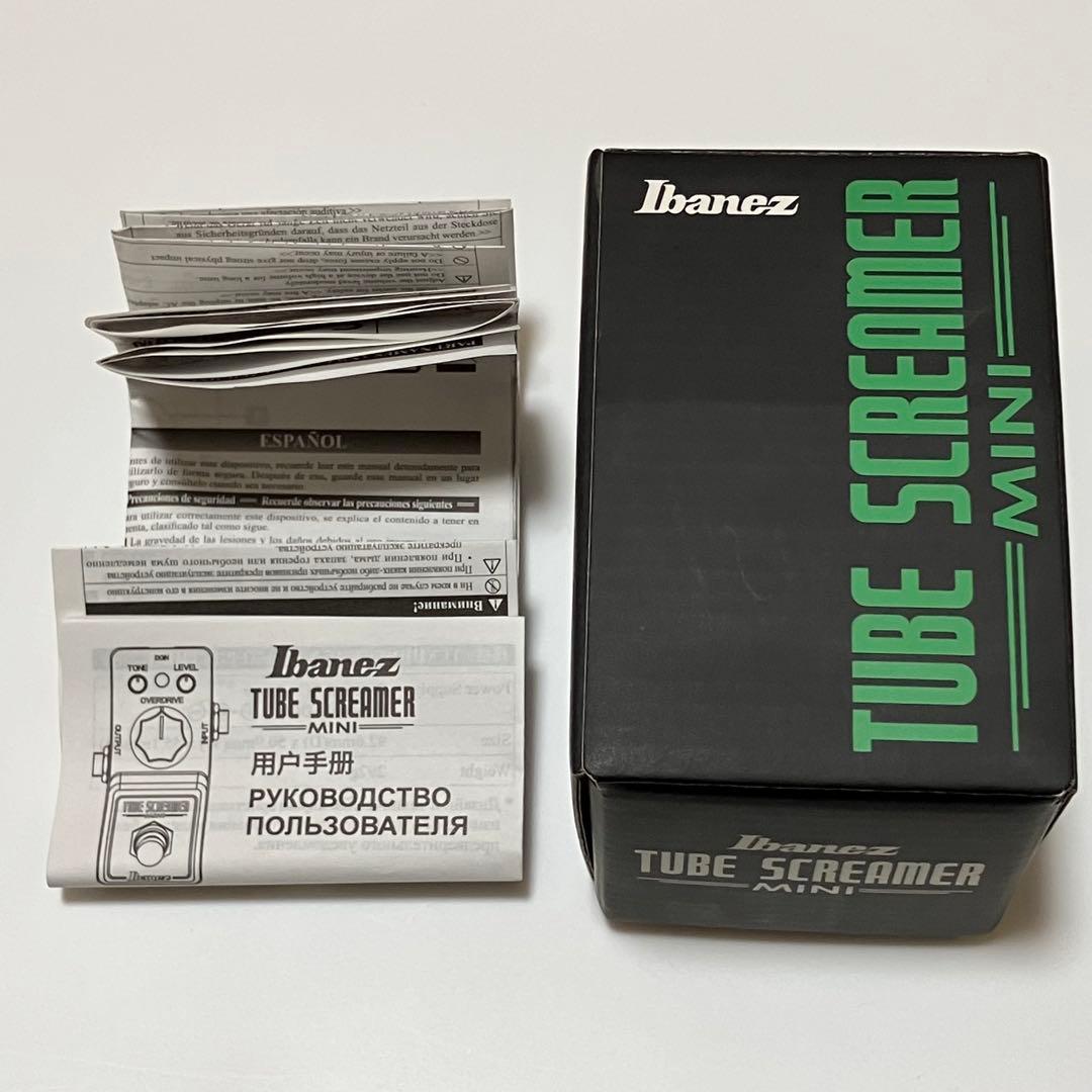 ギター Ibanez TUBE SCREAMER mini