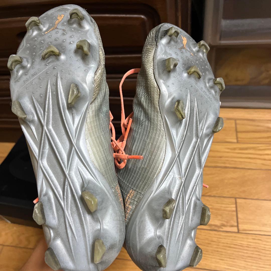 ASICS サッカースパイク 黒　プーマウルトラ値下げ可