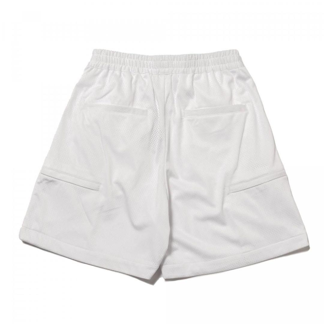 THE SWINGGGR MESH SHORTS, WHITE 新品