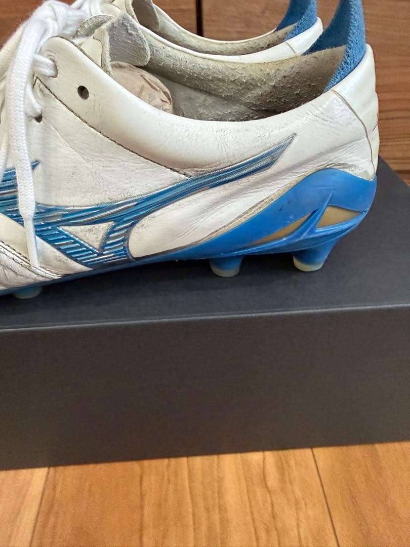 Mizunoモレリア　ネオ4 ジャパン ブルー25センチ