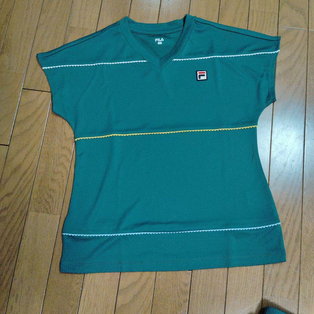 FILA2026春夏物　新品　テニスウェアセットアップ　Мサイズ