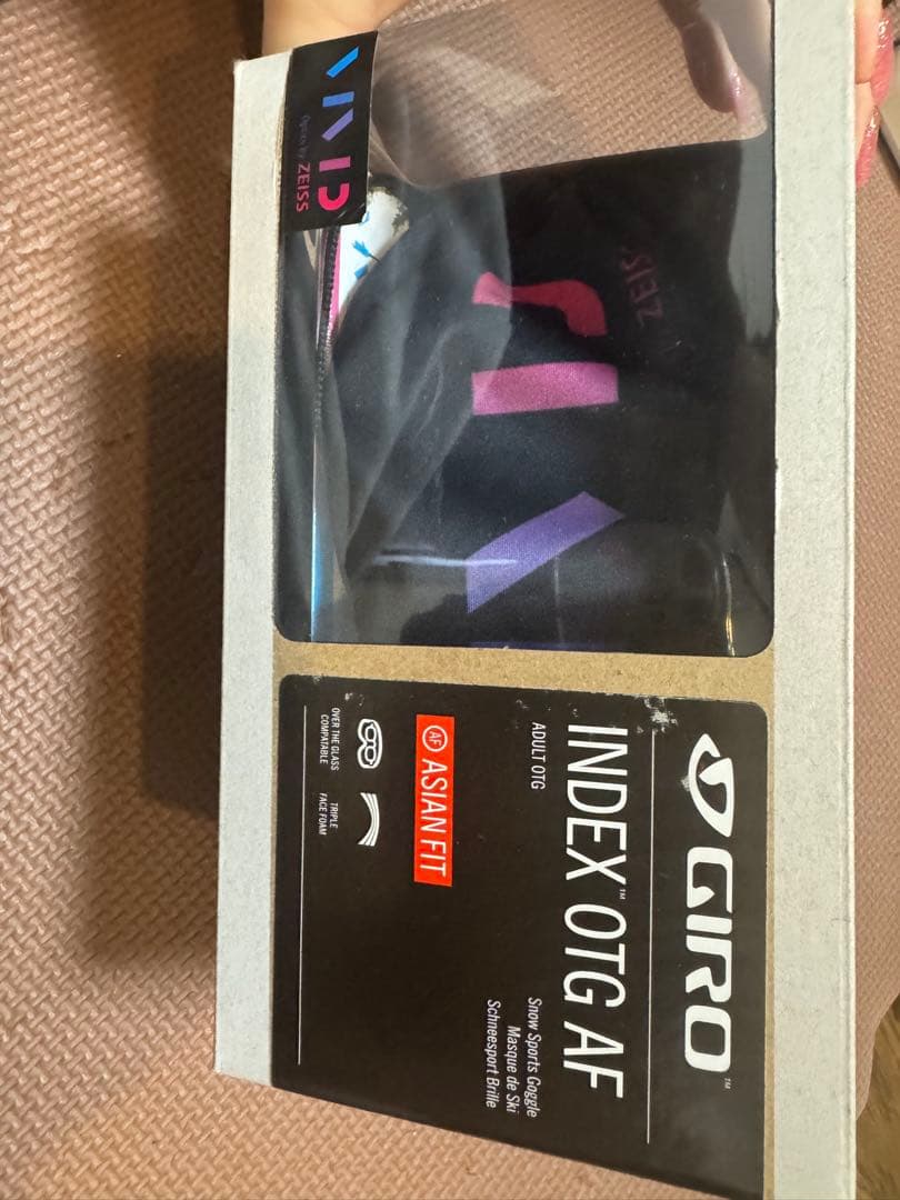最終値下げ！GIRO INDEX OTG ゴーグル Berry