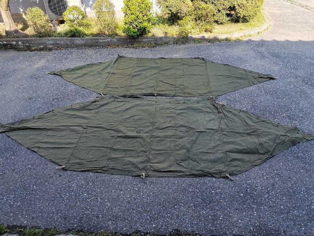 Aランク　アメリカ軍　軍幕　パップテント　ポール・ペグフルセット
