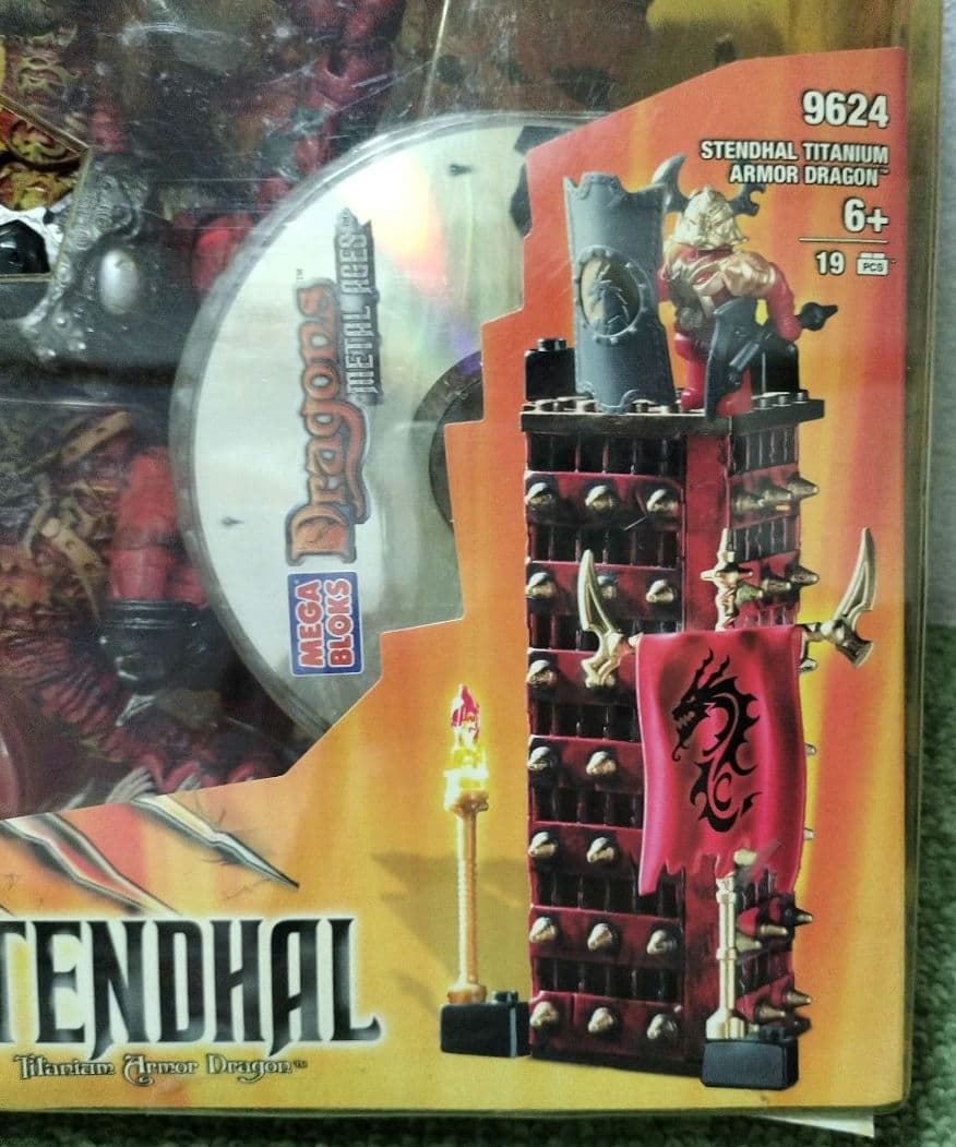 メガブロック アルティメットドラゴン スタンダール チタニウムアーマードラゴン