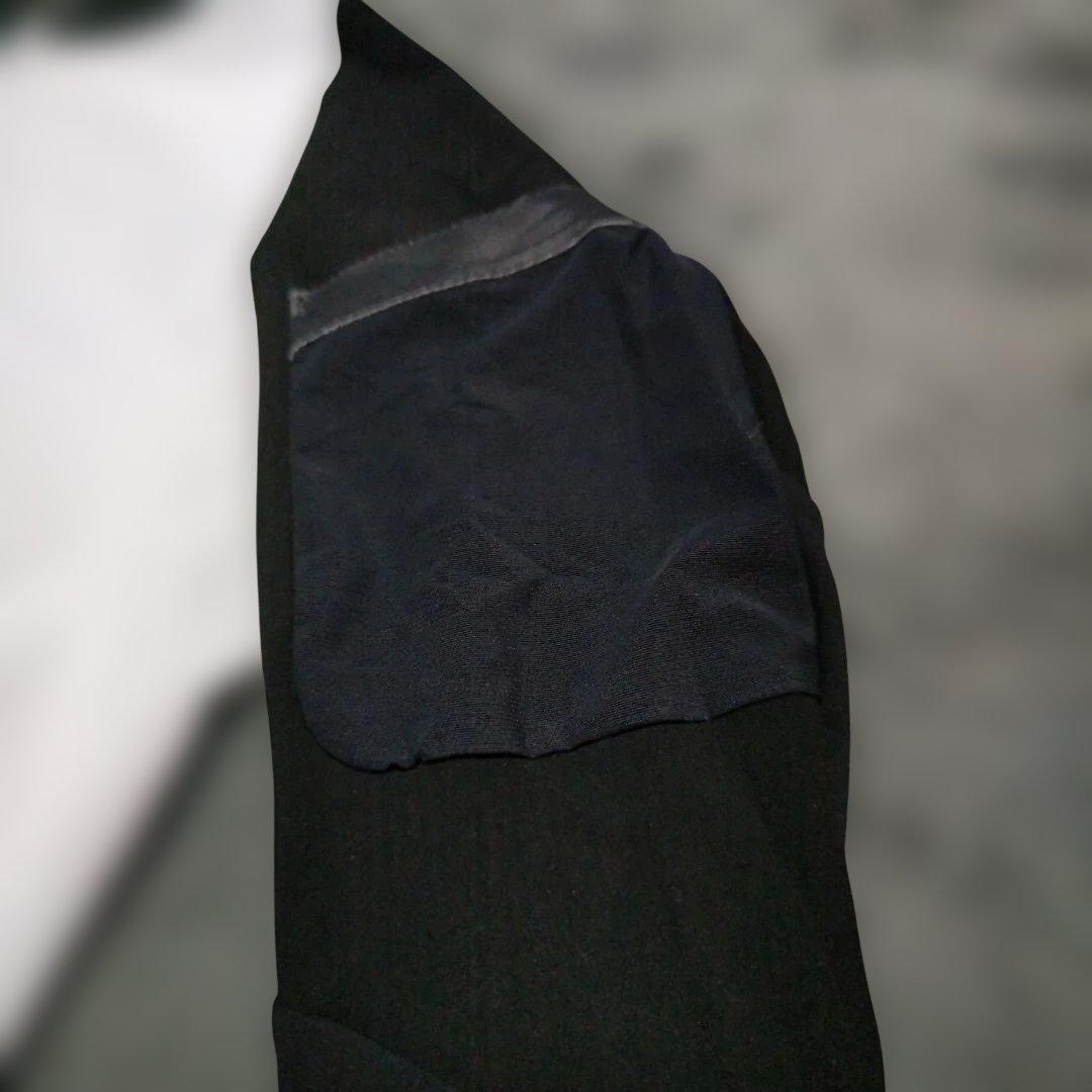 美品　Q36.5 サイクルジャージ　ブラック/グレーXS