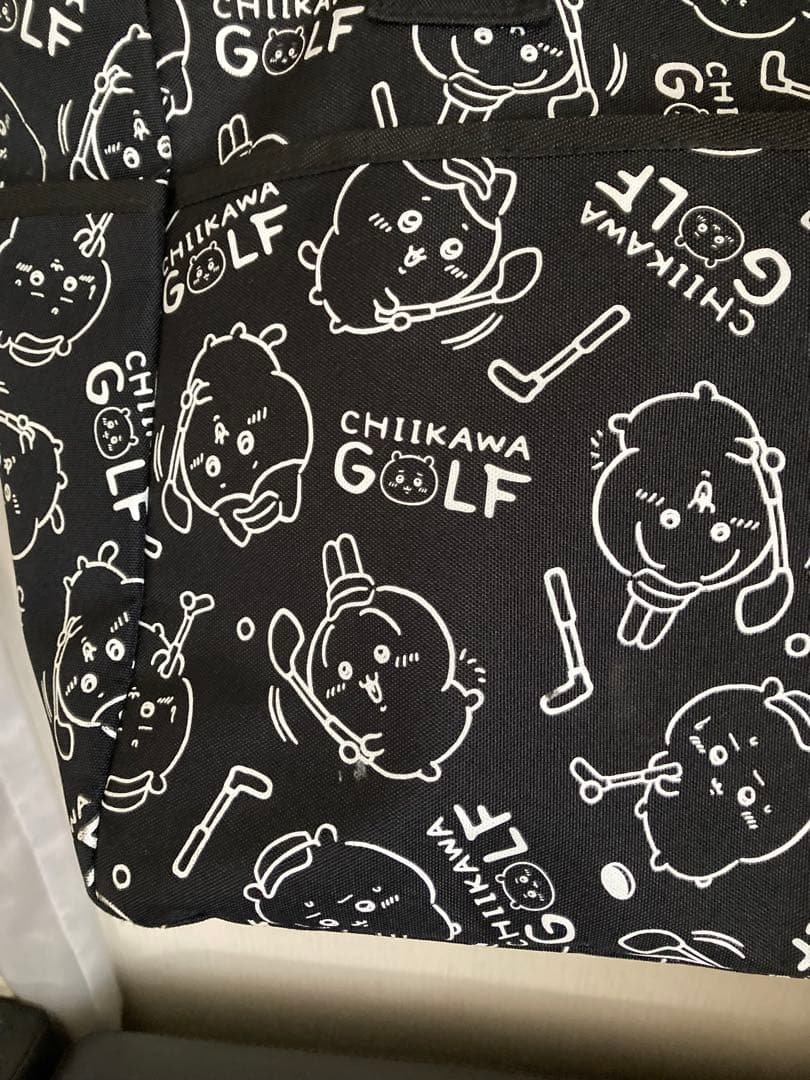 未使用に近い　ちいかわ GOLF ロッカーバッグ パター総柄