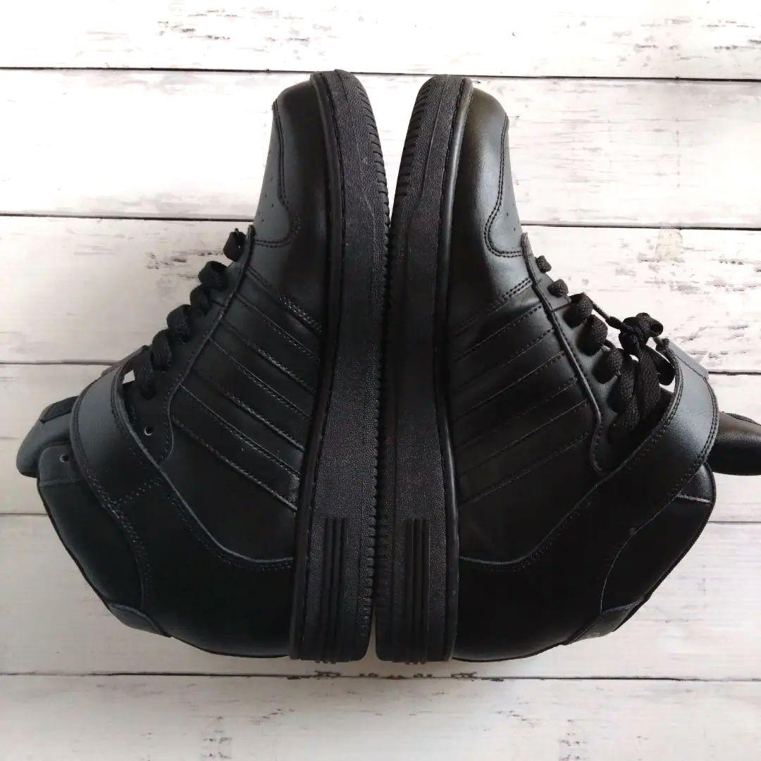 ☆極美品☆adidasアディダス ネオビッグタン3 ハイカットレザー スニーカー